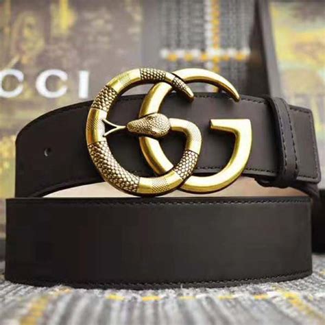 gucci snakeskin belt replica|gucci belt with snake buckle.